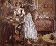 Edouard Vuillard Weil lady and her children USA oil painting artist